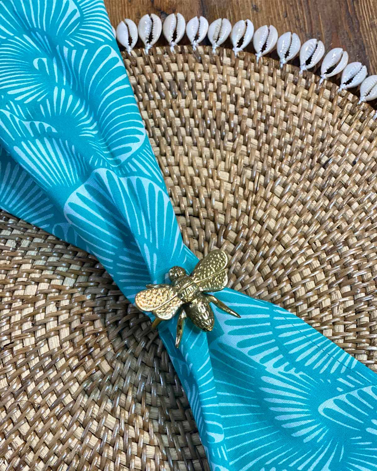 Bee Napkin Ring (Set of 2)