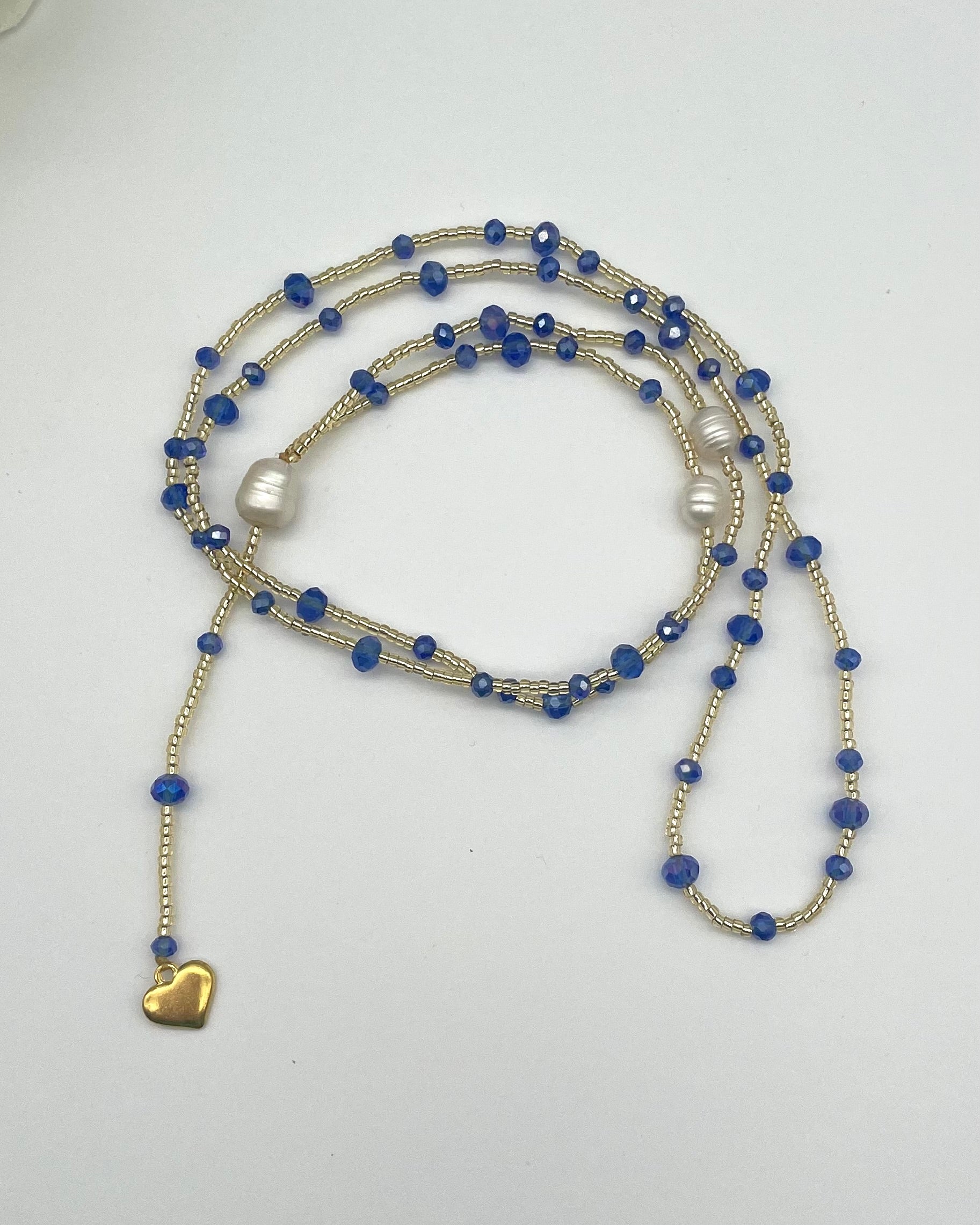 Bali Heart and Pearl Pendant