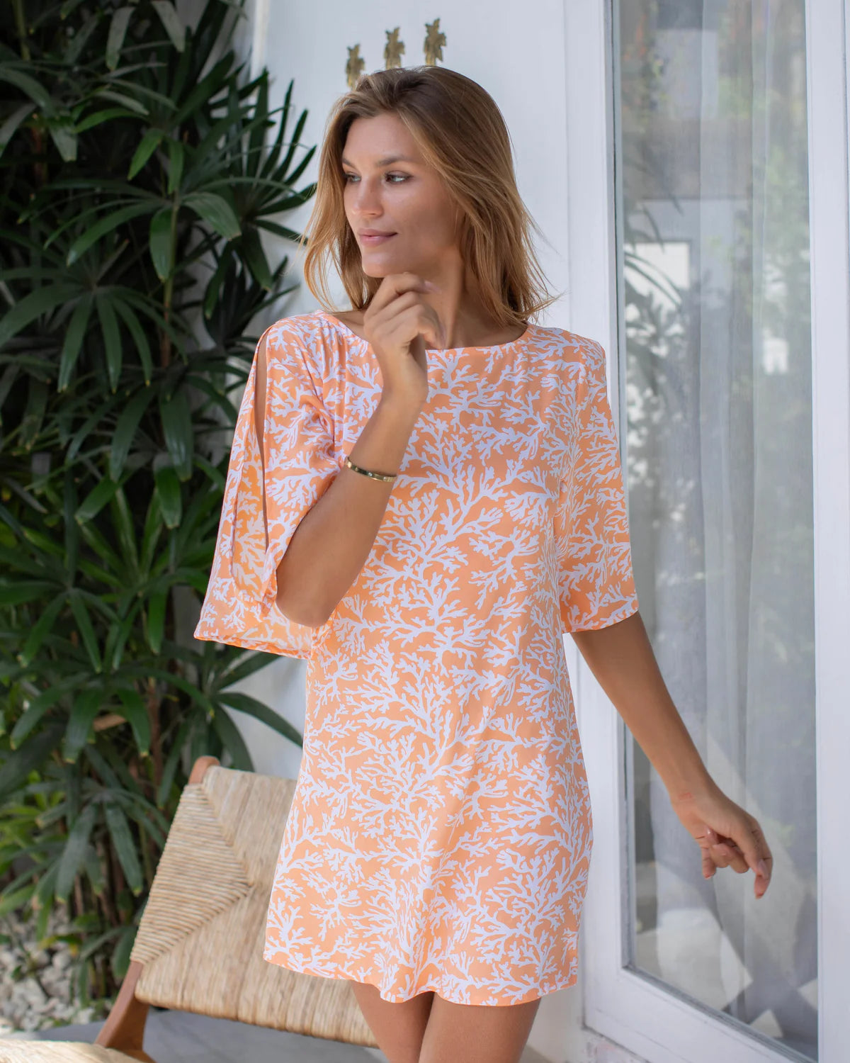 Lola Dress - Aqua Coal