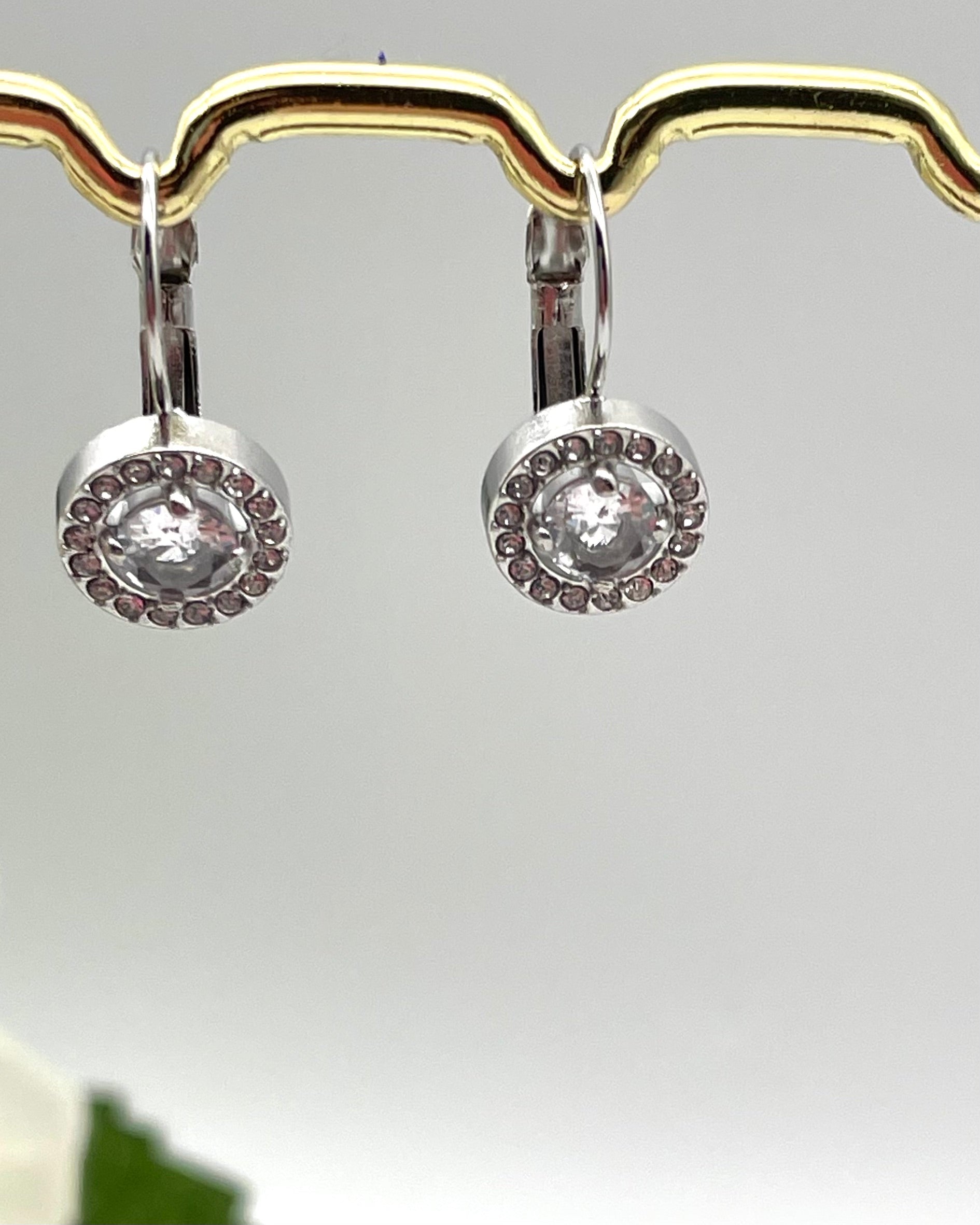 Luna - Diamante Drop Earrings