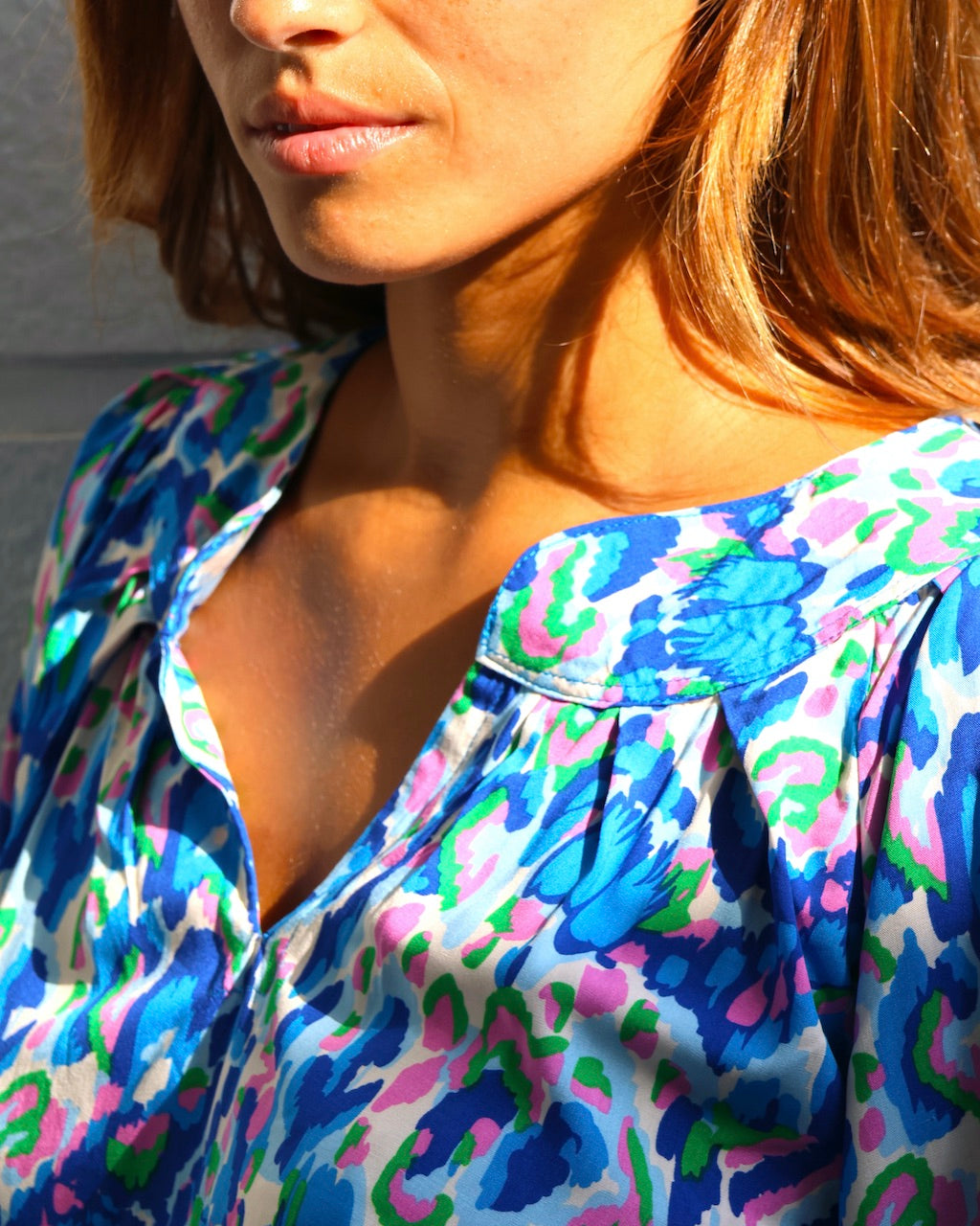 Pippa Top - Monet Blue