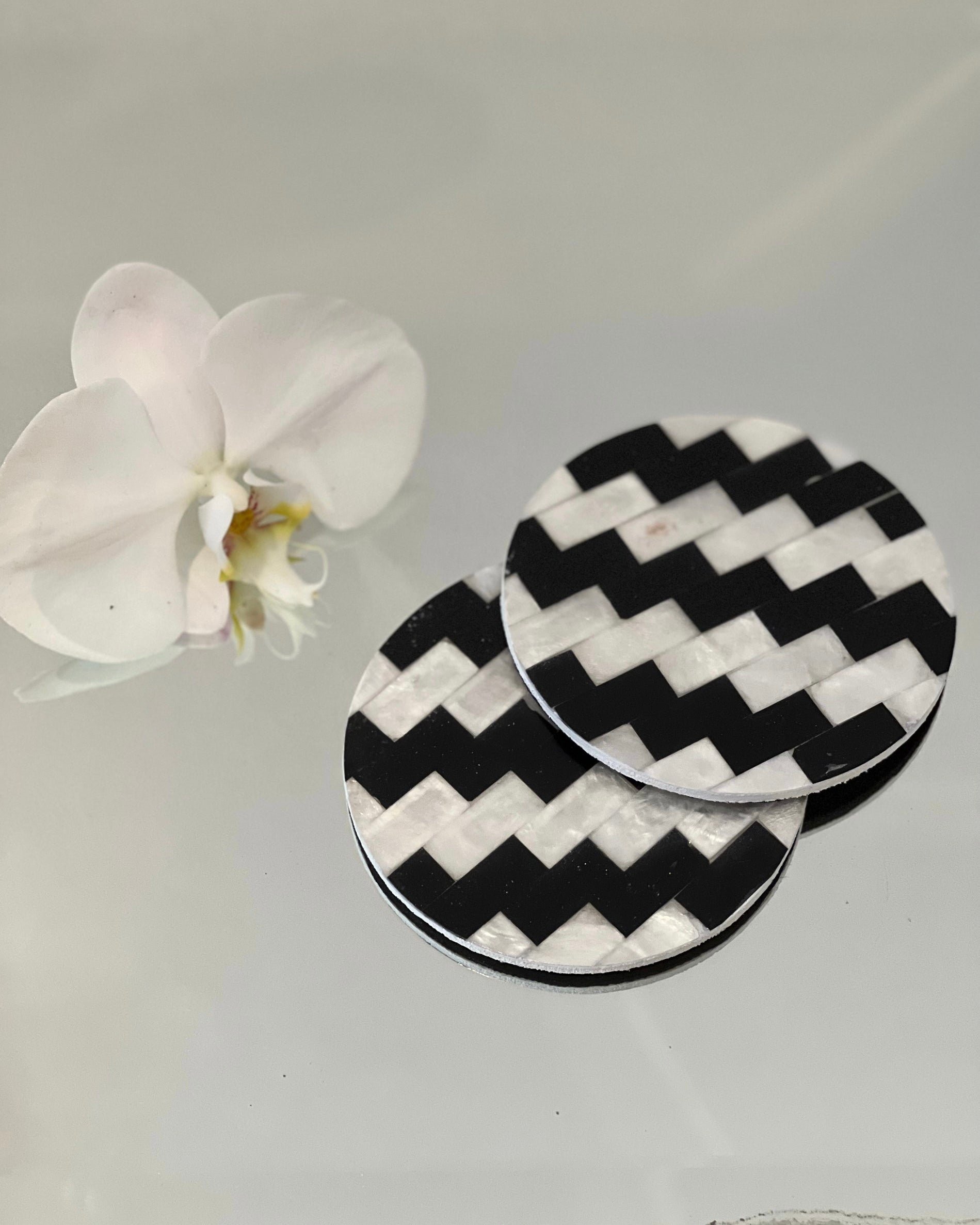 Bali Zigzag Coaster - Set of 2