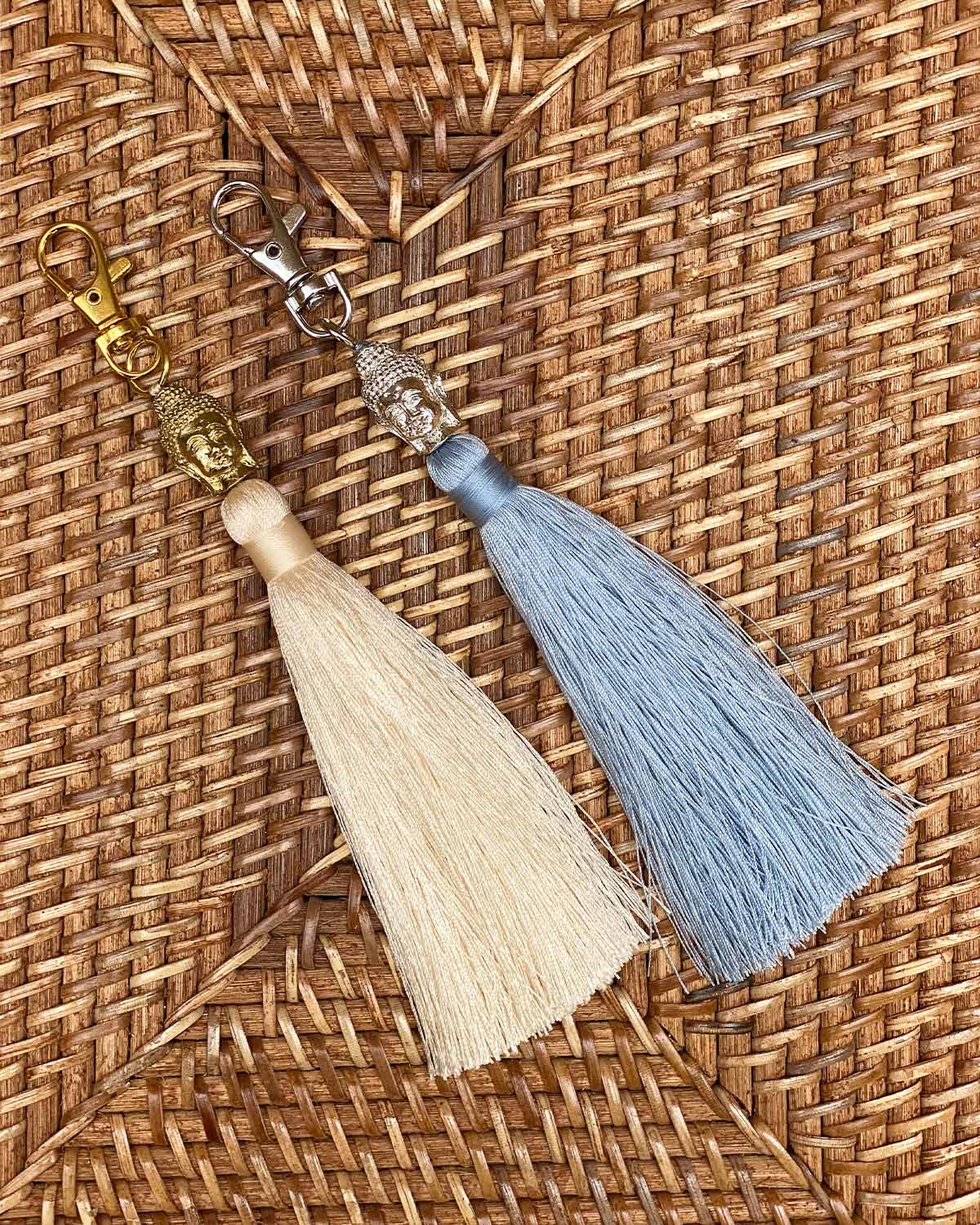 Buddha Tassel Keyring