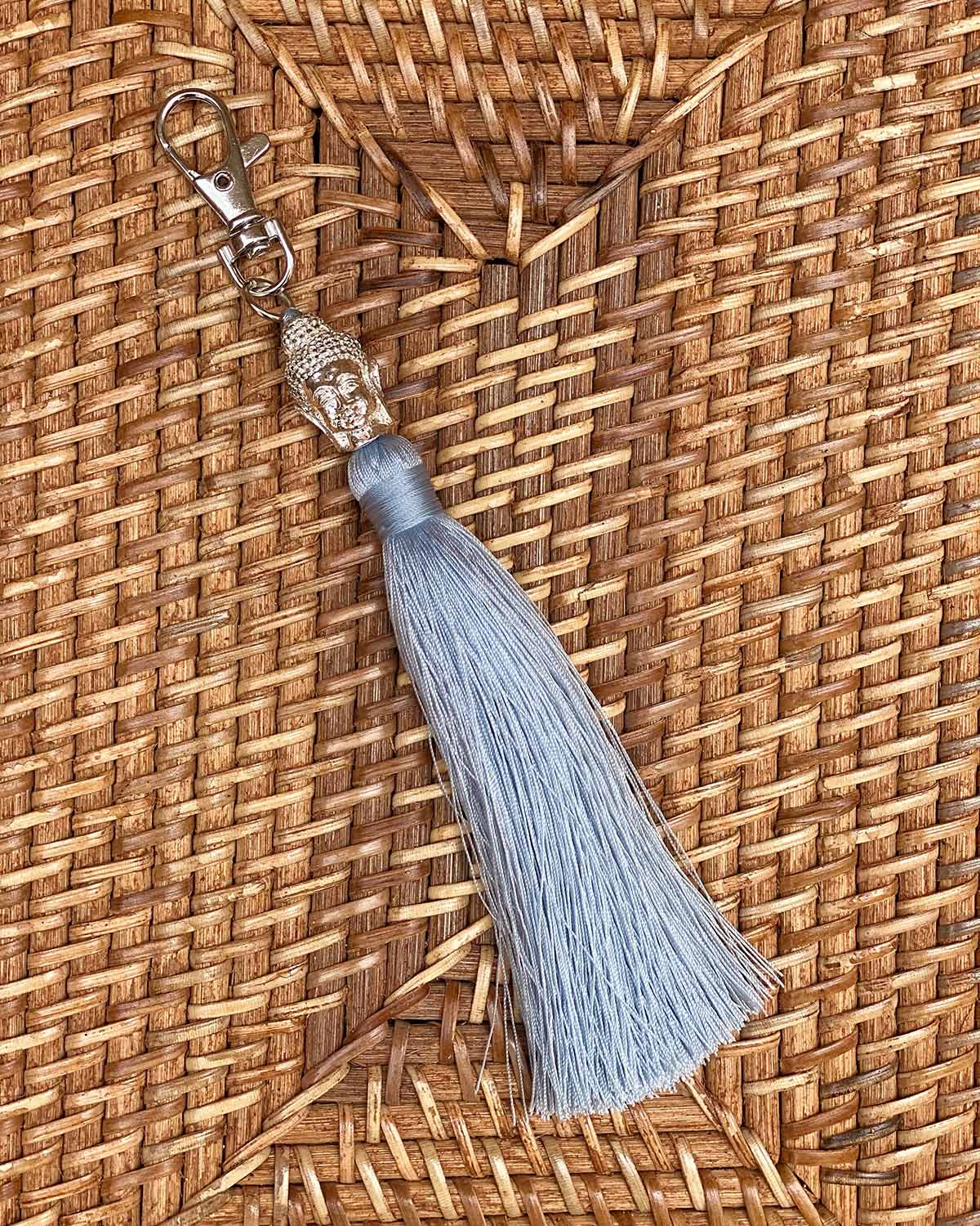 Buddha Tassel Keyring