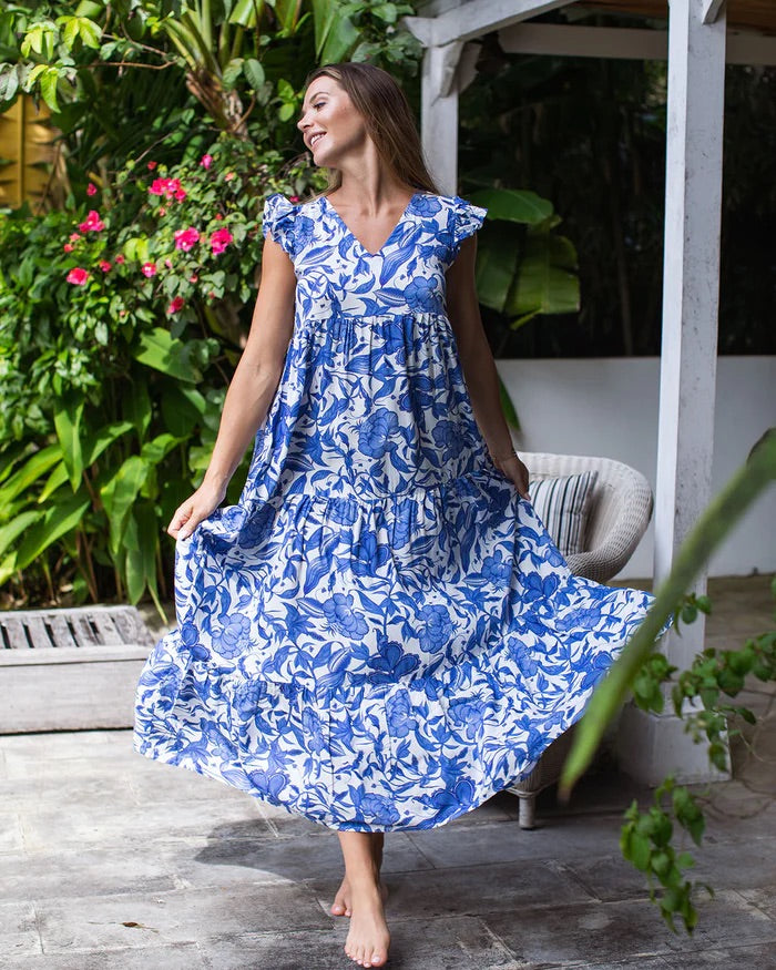 Astrid Long - Blue Chintz