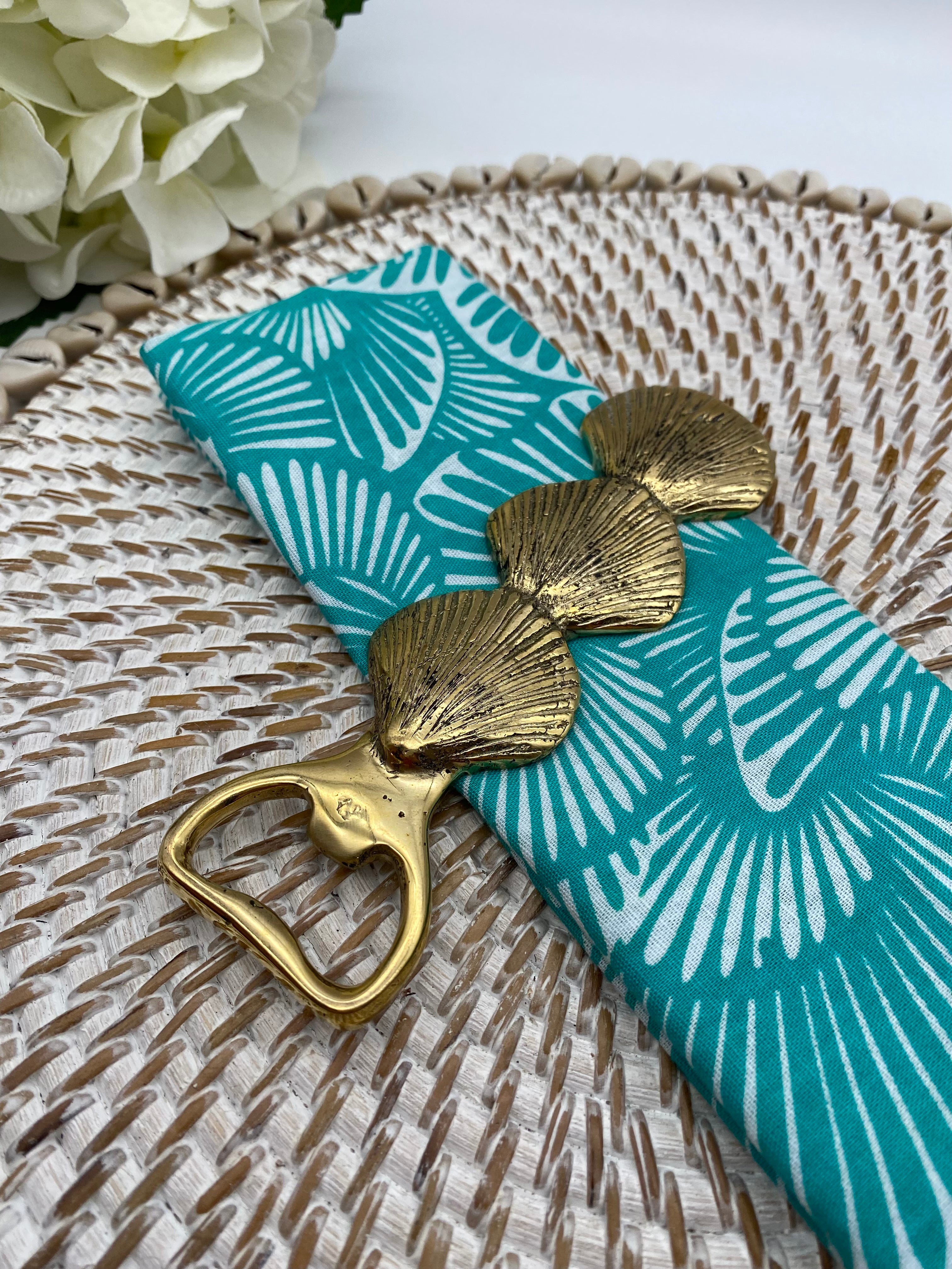 Brass Shell Bottle Opener