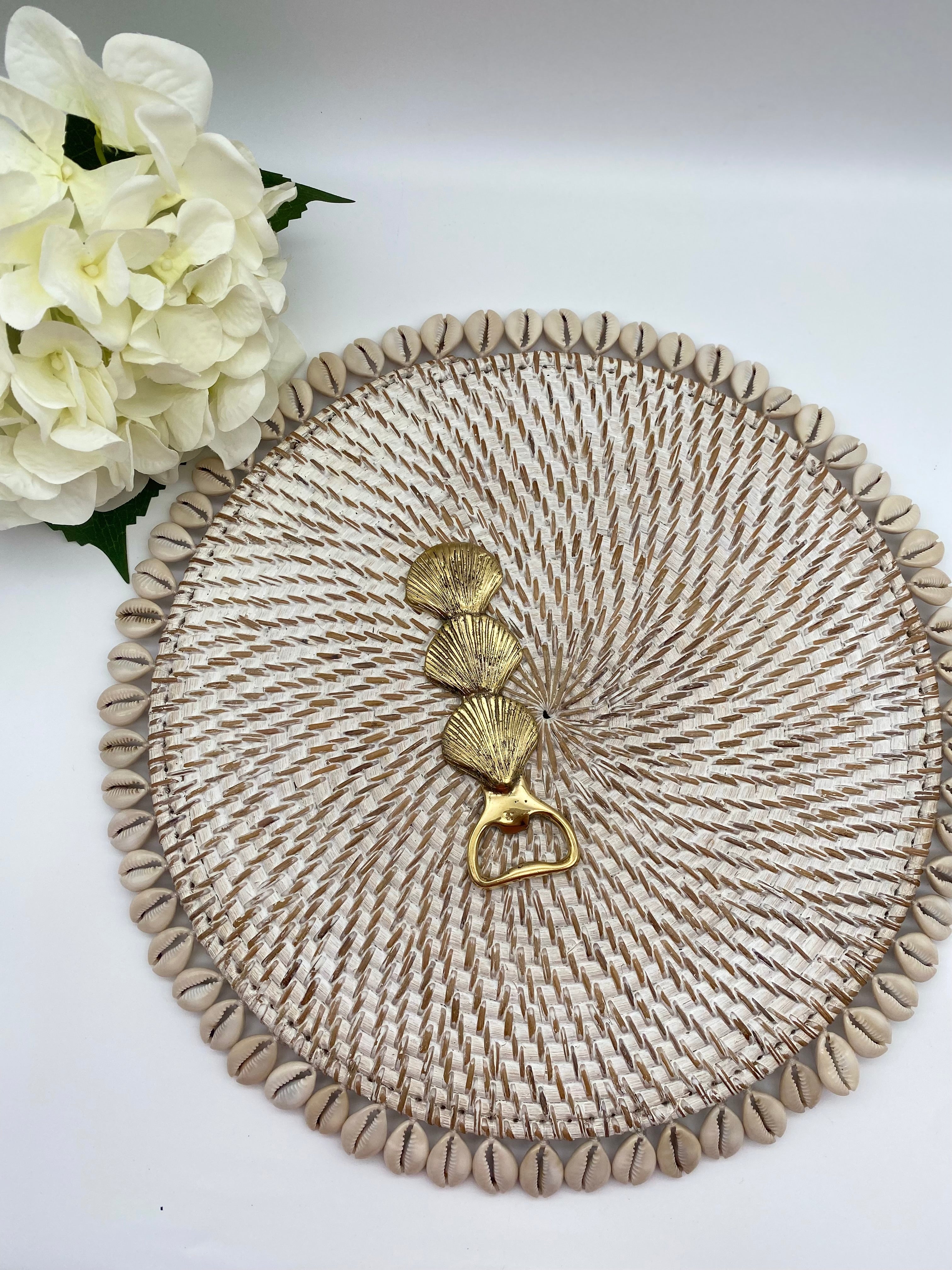 Brass Shell Bottle Opener