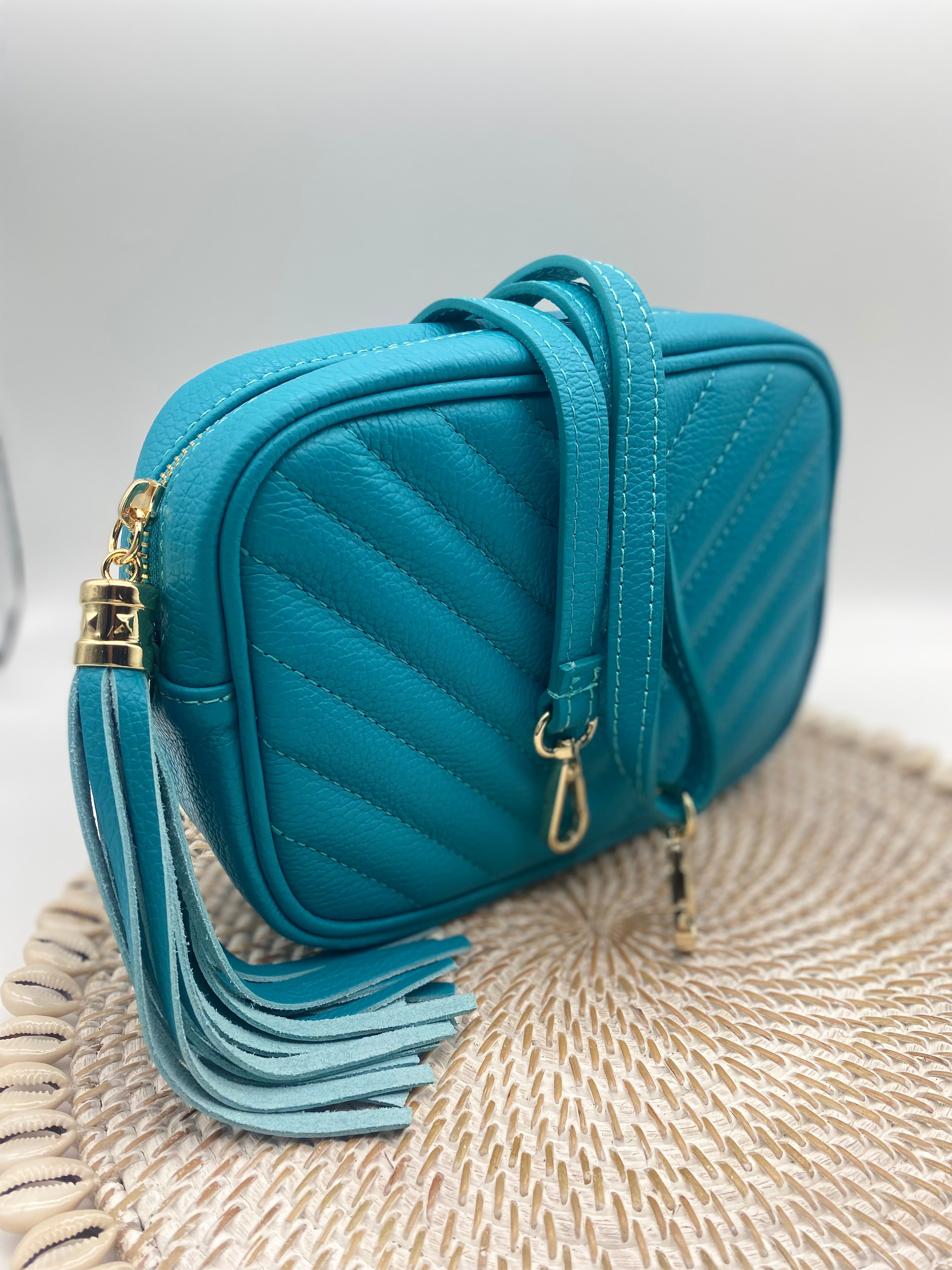 Quilted/Patterned Cross Body Bag