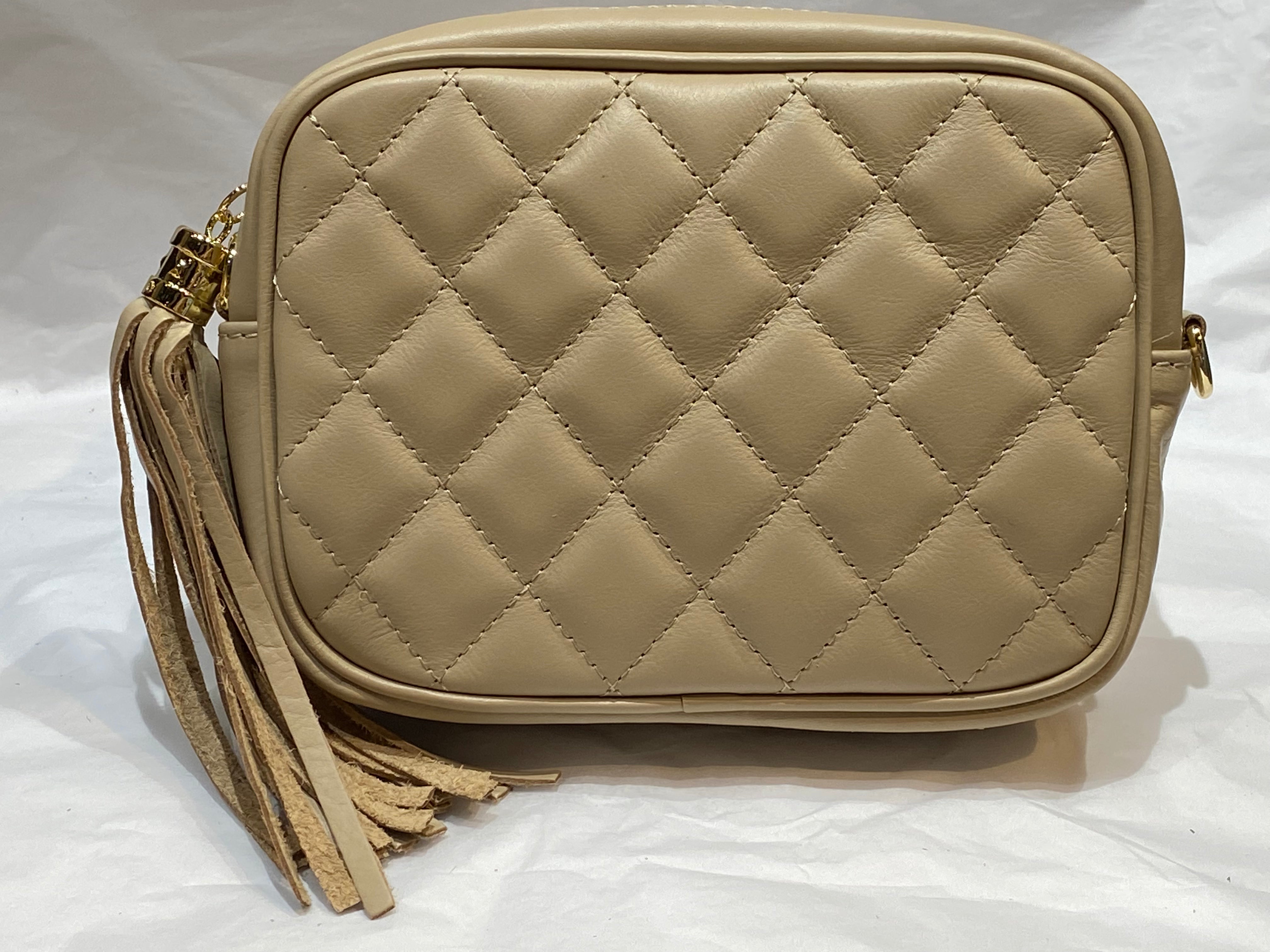 Quilted/Patterned Cross Body Bag