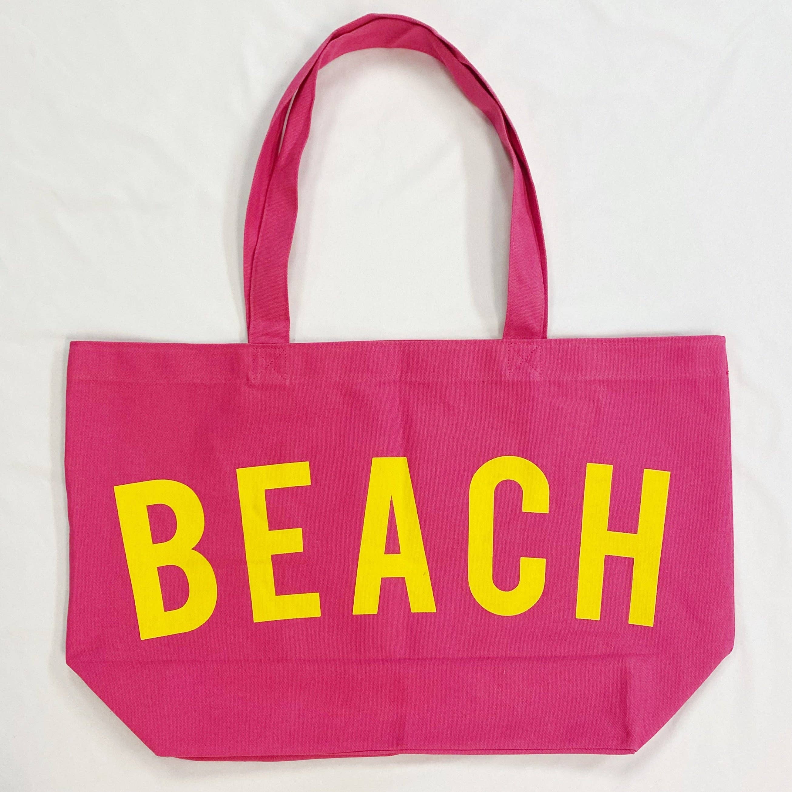 Beach Canvas Tote