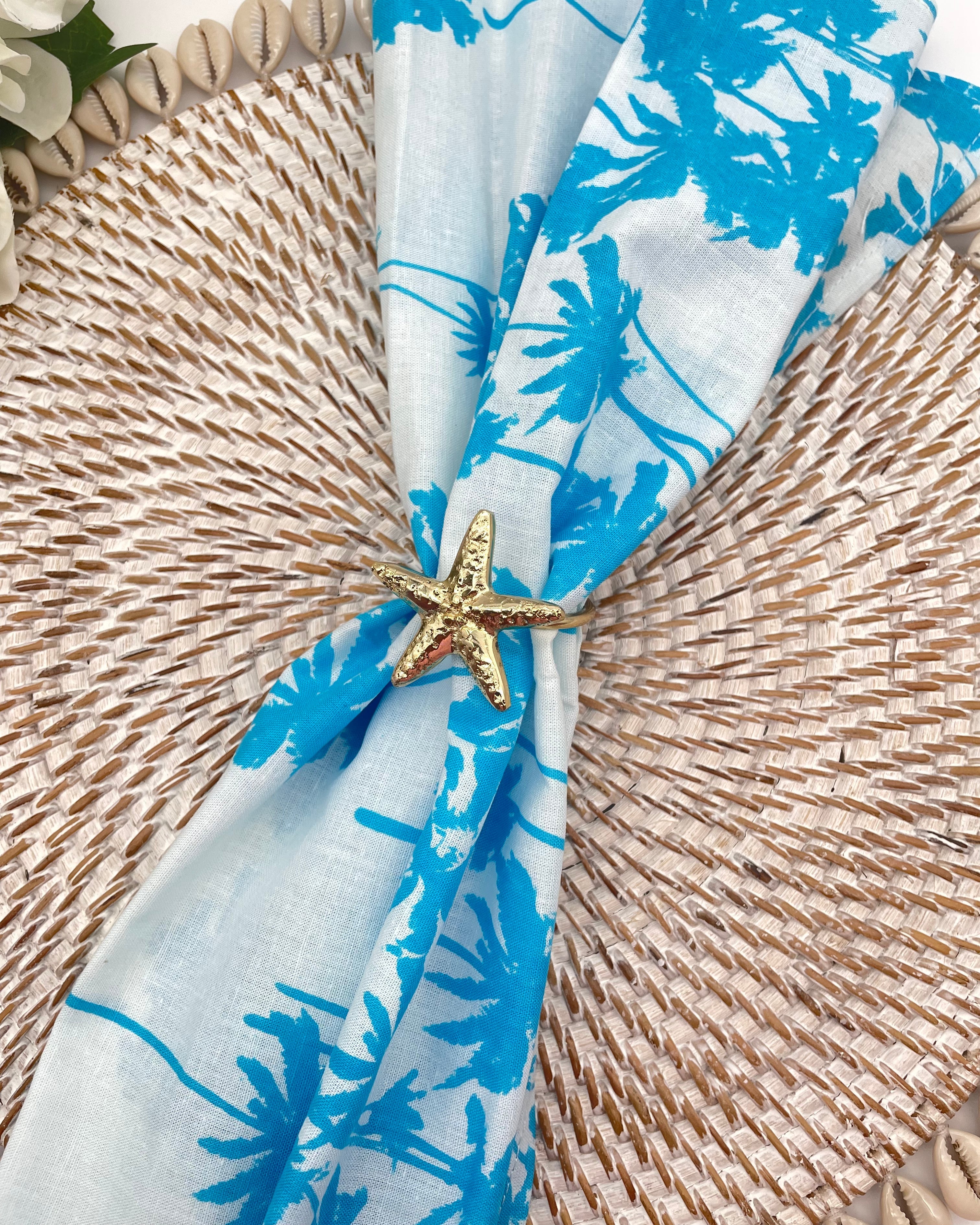 Starfish Napkin Ring (Set of 2)