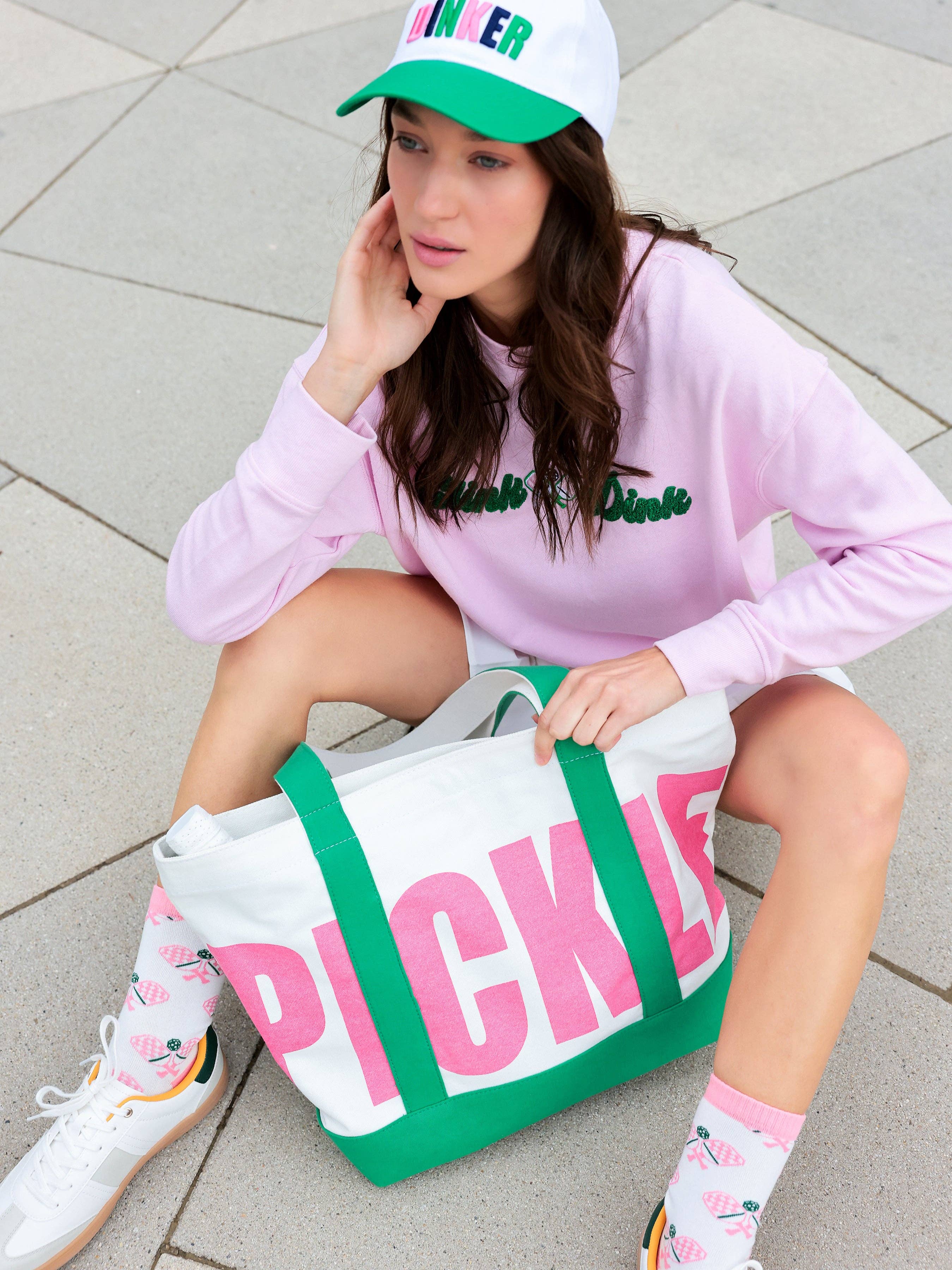 Sporty Tote Bag - Pickle