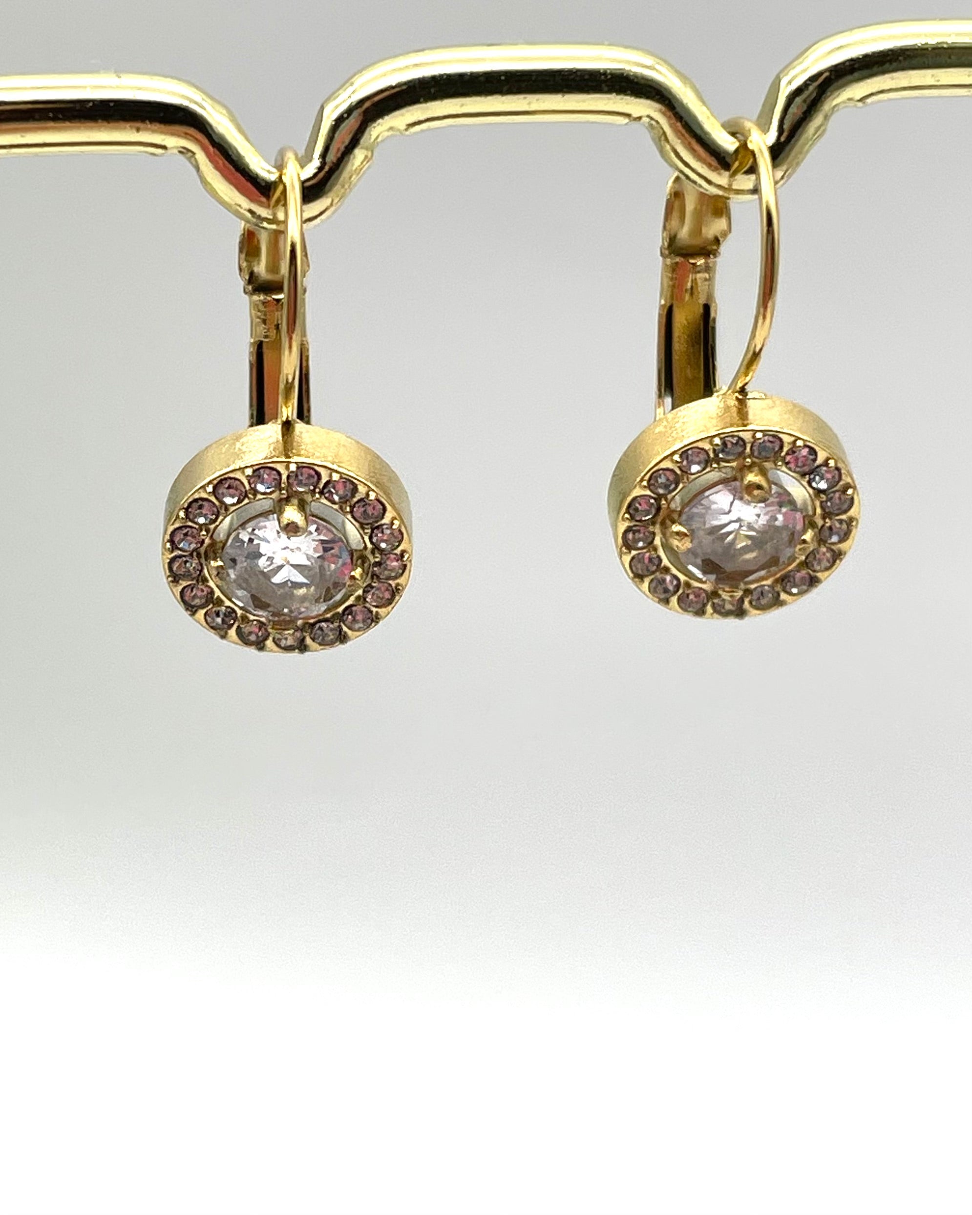 Luna - Diamante Drop Earrings