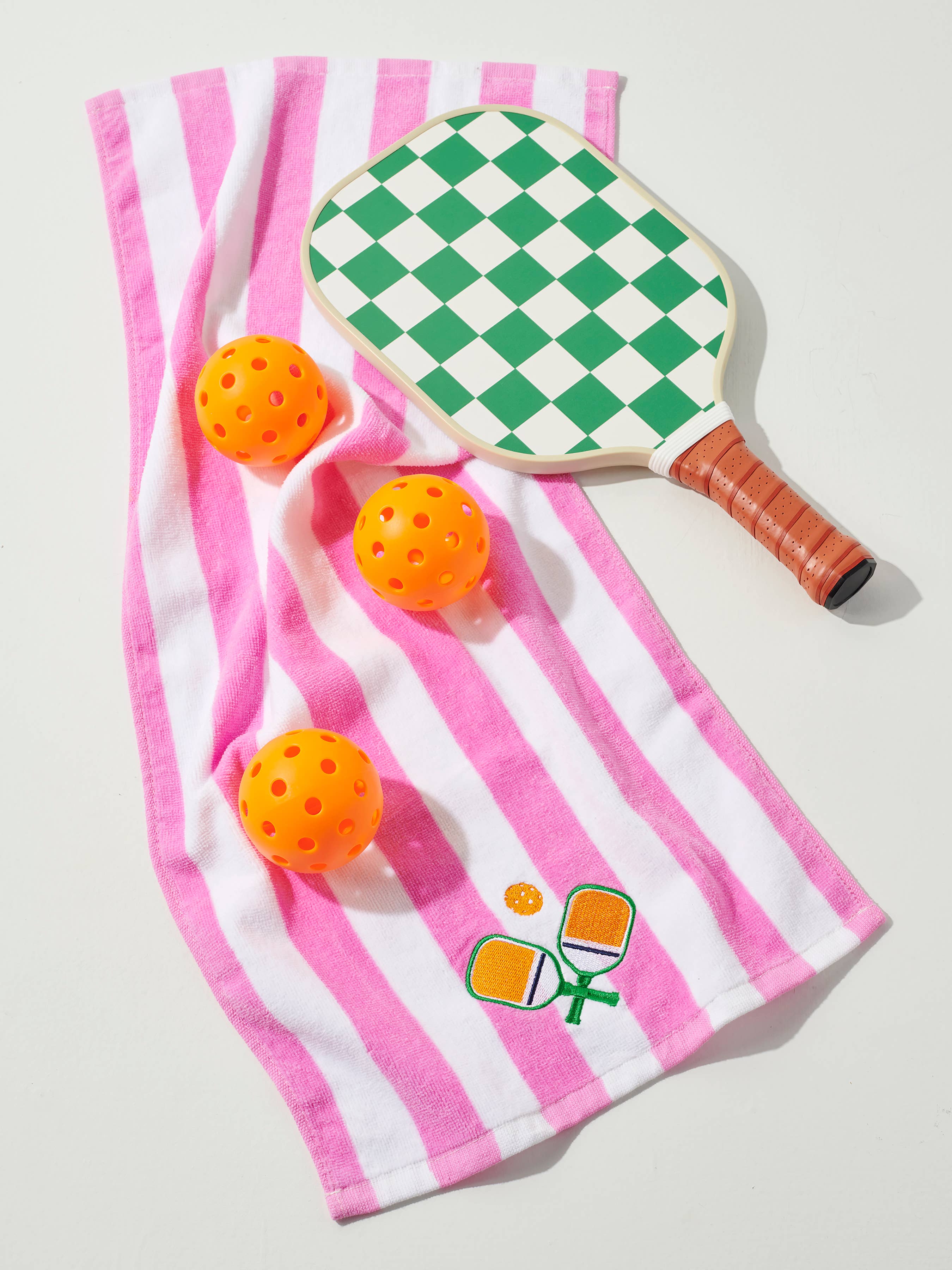 STRIPE PICKLEBALL TOWEL