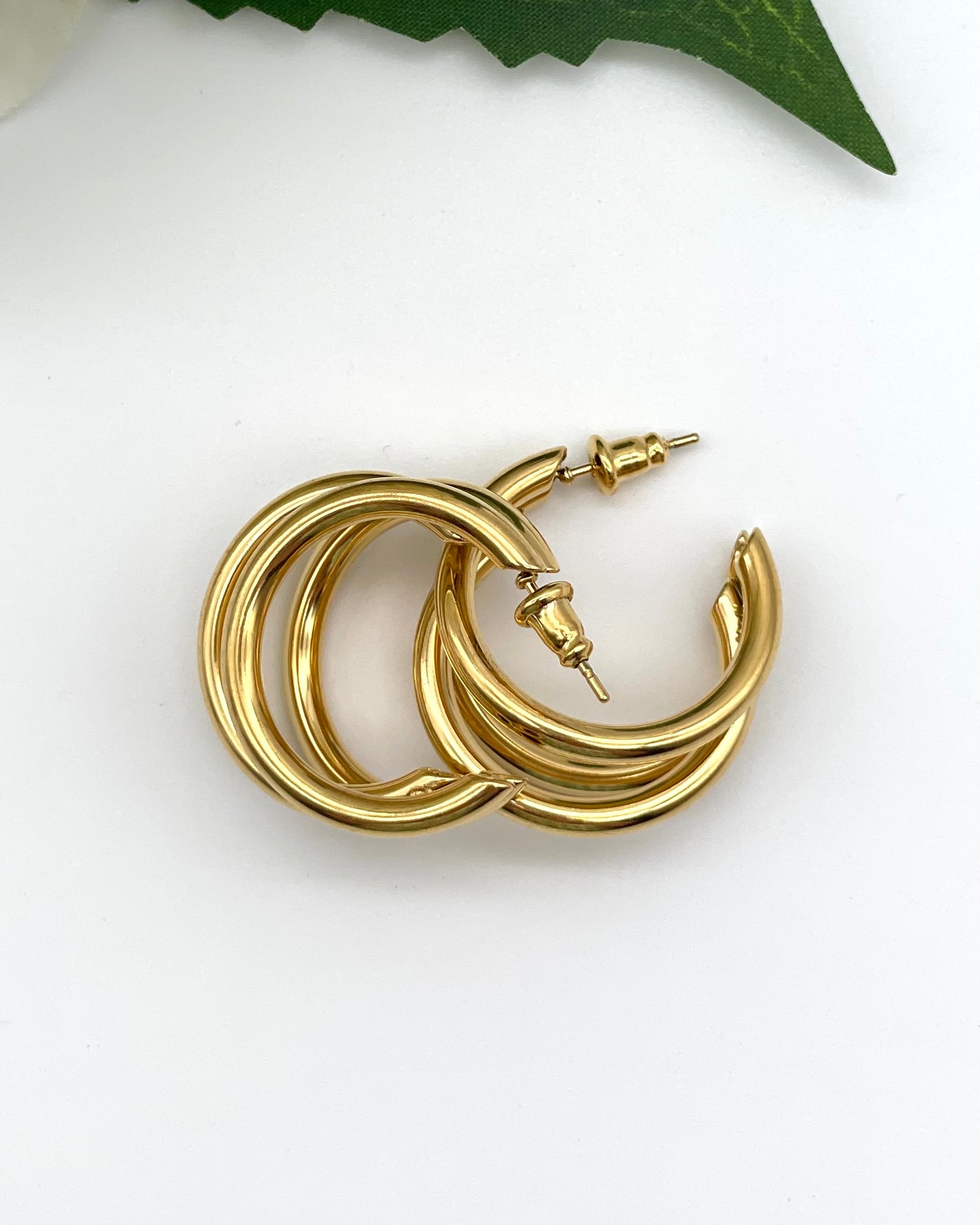 Alba - Hoop Earrings