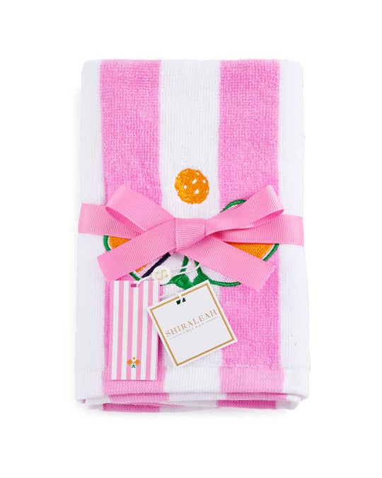 STRIPE PICKLEBALL TOWEL