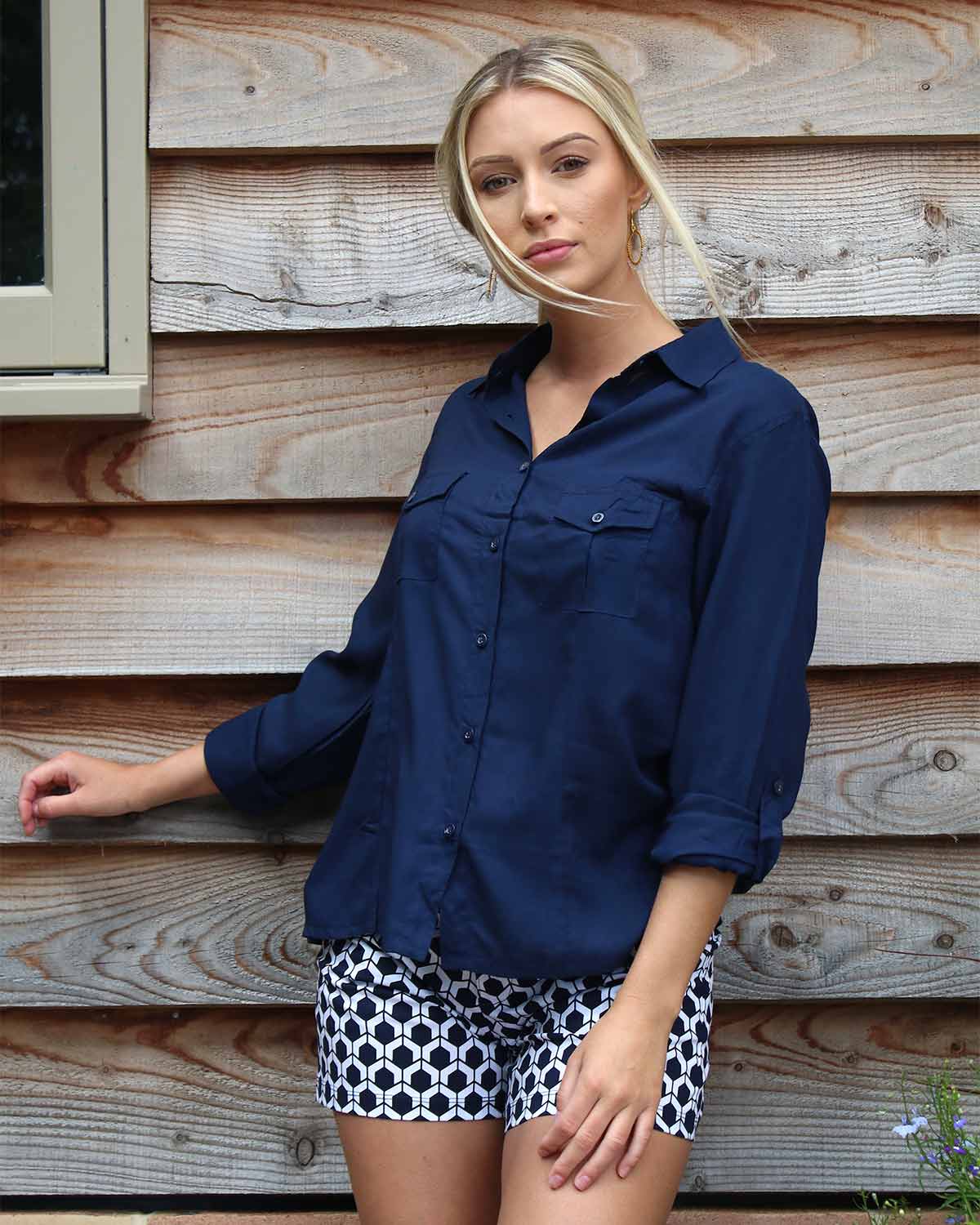 Firenze Shirt -  Navy