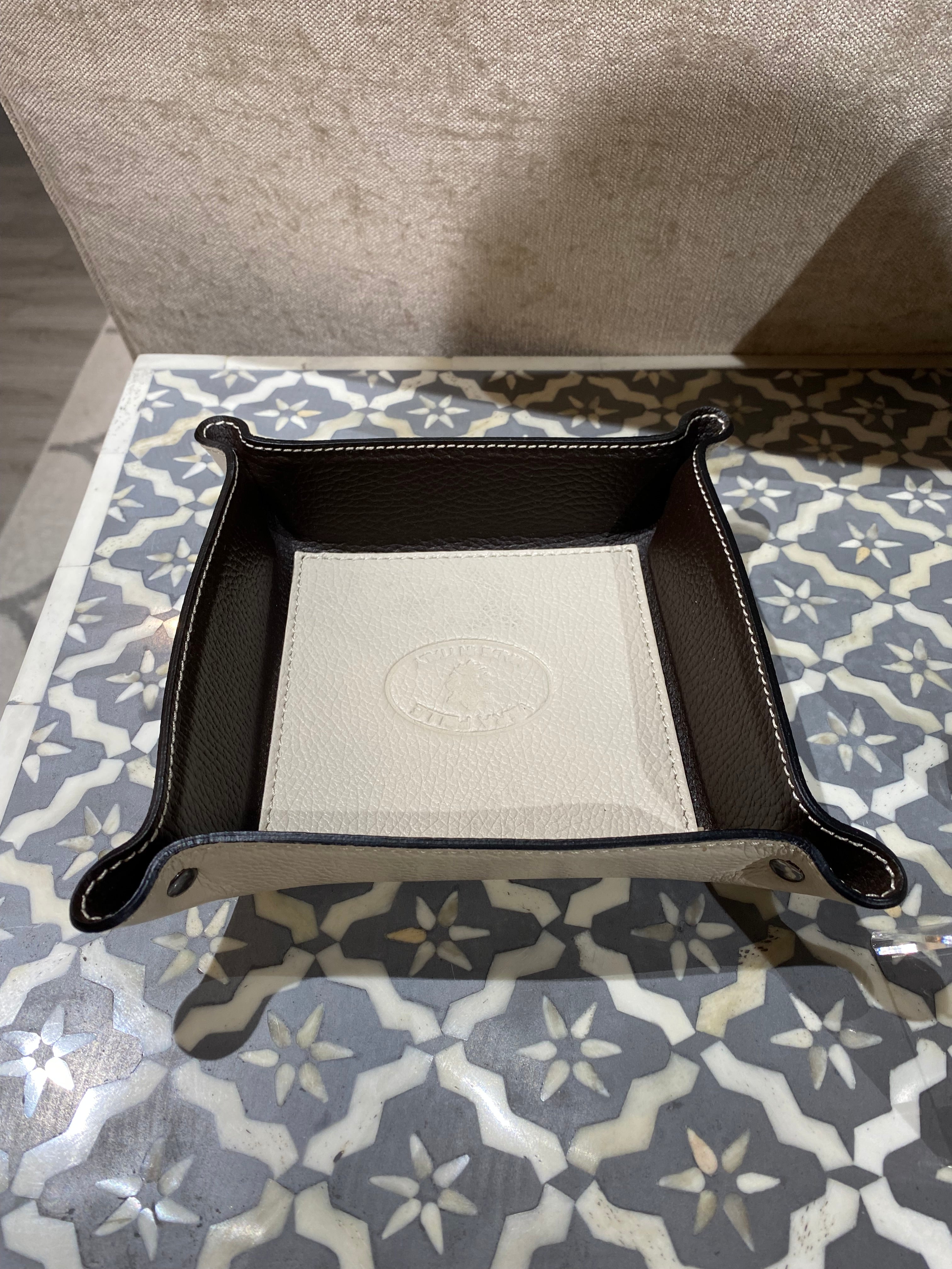 Leather Trinket Tray