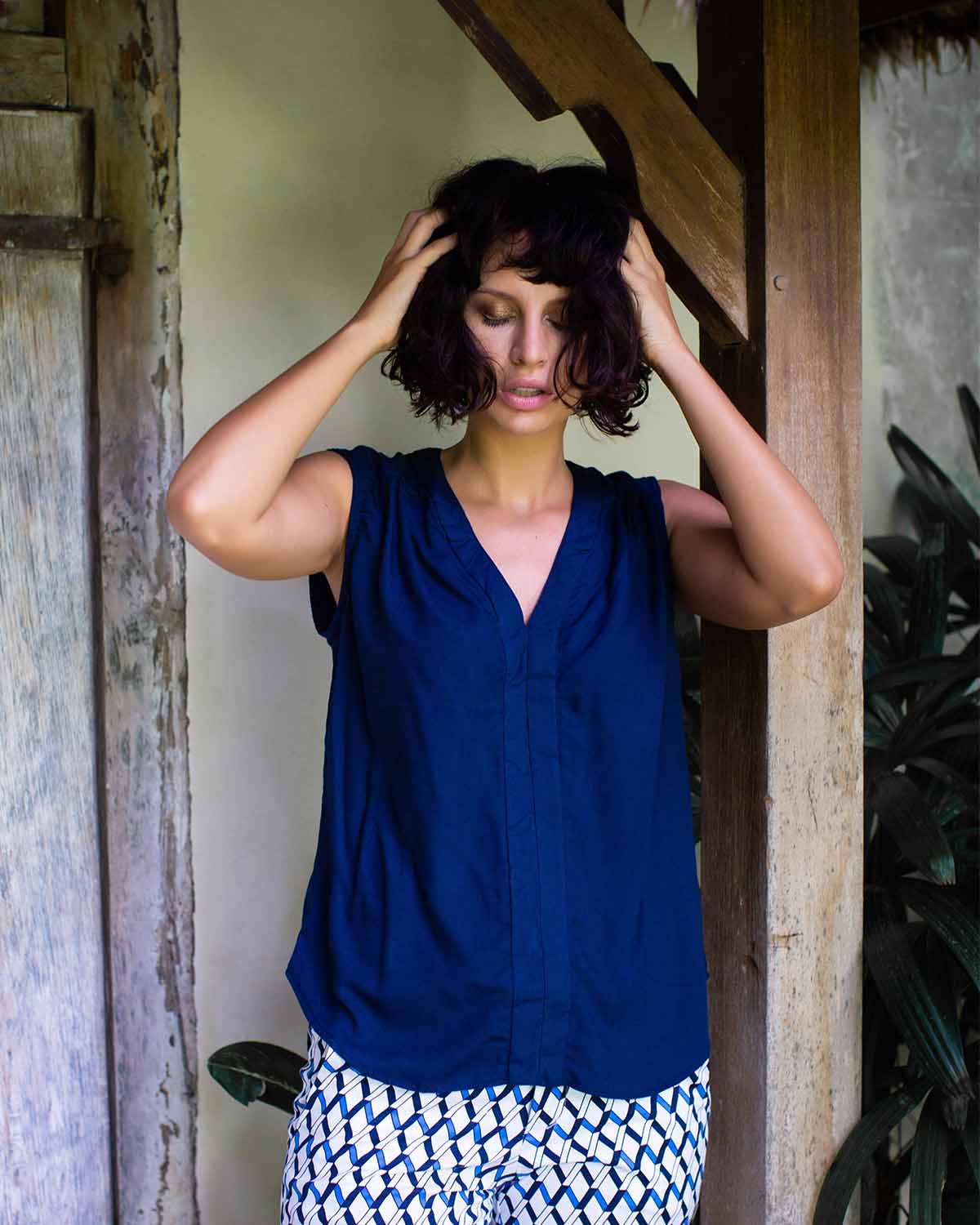 Solo Top - Navy