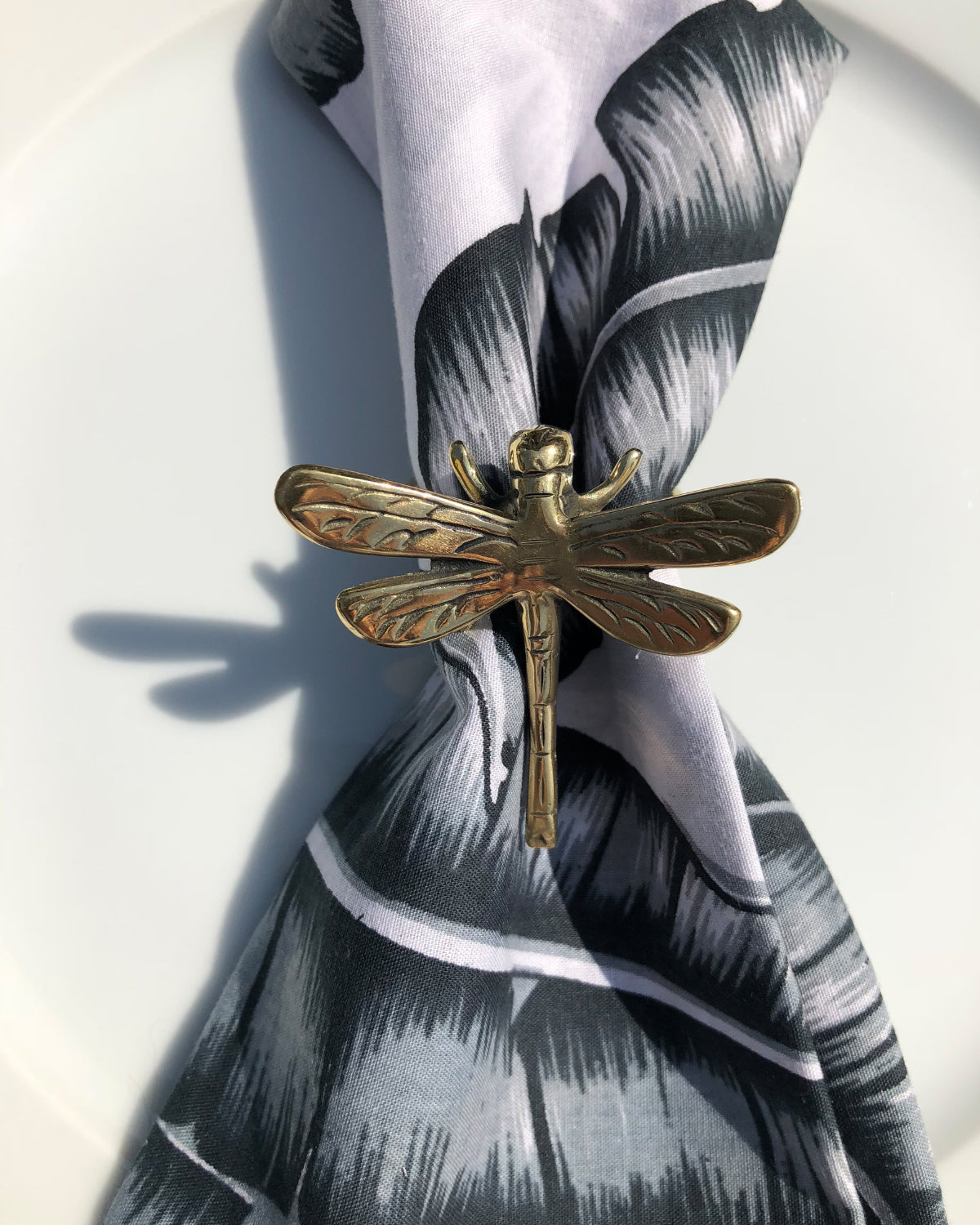 Dragonfly Napkin Ring - Set of 2