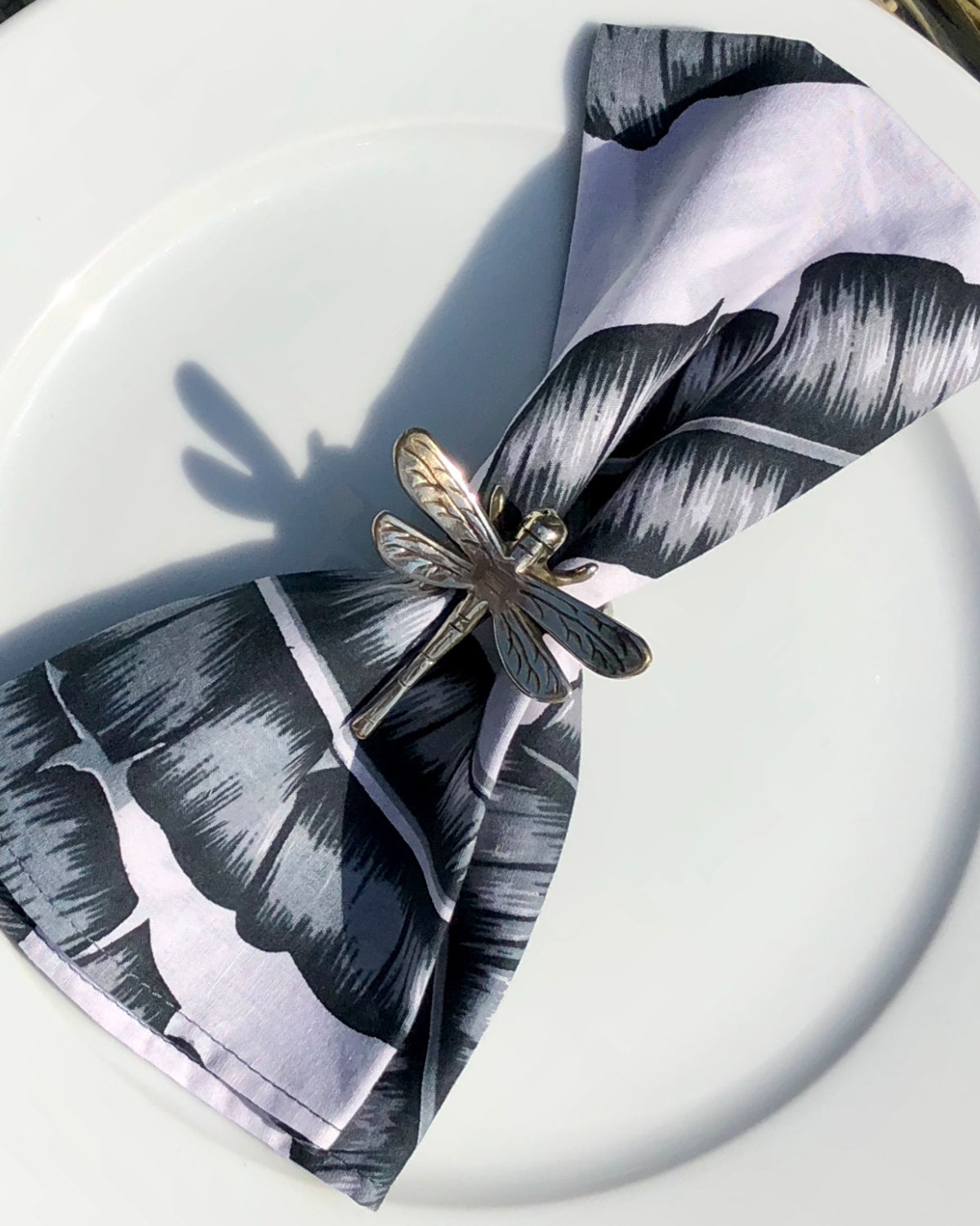 Dragonfly Napkin Ring - Set of 2